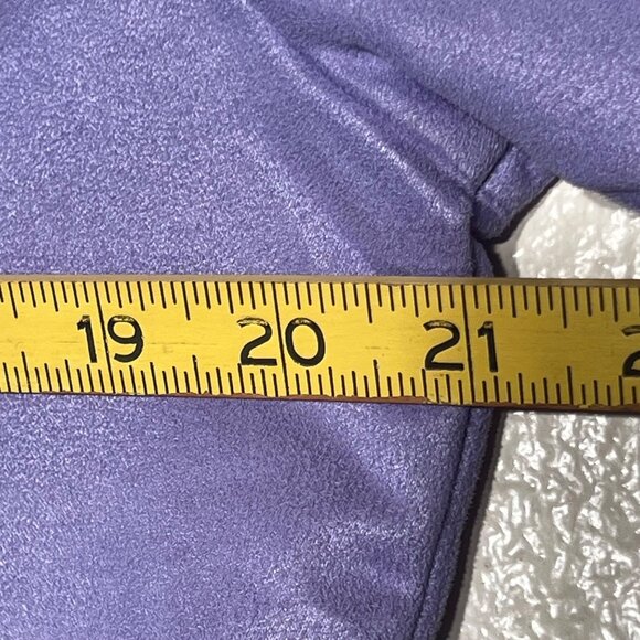 Gabrielle Rohde-Royce Womens Lavender Zip-Up Jacket Size L Lightweight Soft Fini - Picture 11 of 15